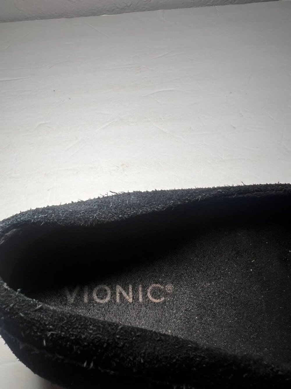 Vionic Women Size 8.5 Finley Suede Loafers Slip On Chunky Sole - Picture 10 of 12